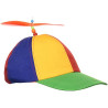 Rainbow Propeller Hat