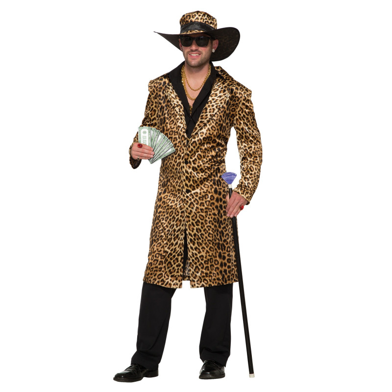 Funky Leopard Pimp Costume