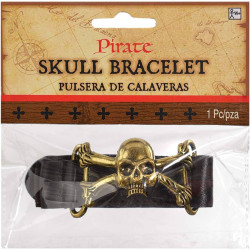 Pirate Skull Bracelet Cuff