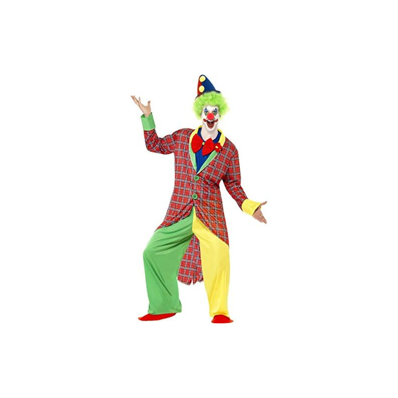 La Circus Clown Adult Costume