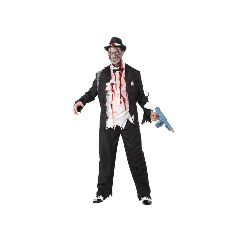 Zombie Gangster Adult Costume