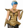 Molten Metal Gold Corset