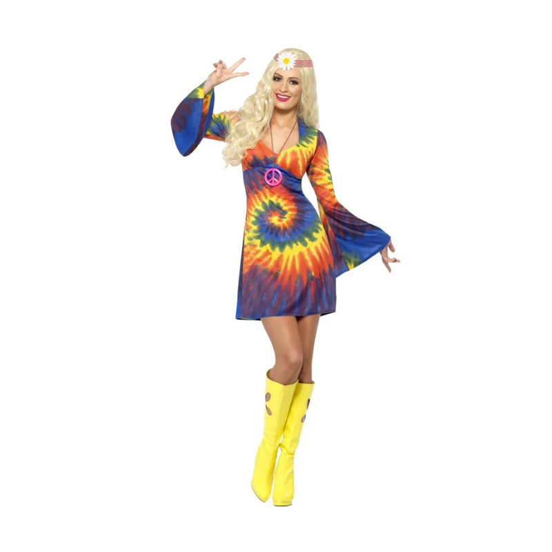 60's Tie Dye Costume Adult Costume