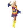 60's Tie Dye Costume Adult Costume