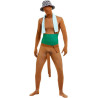 Tanned Big Willy Man Skin Suit Adult Costume