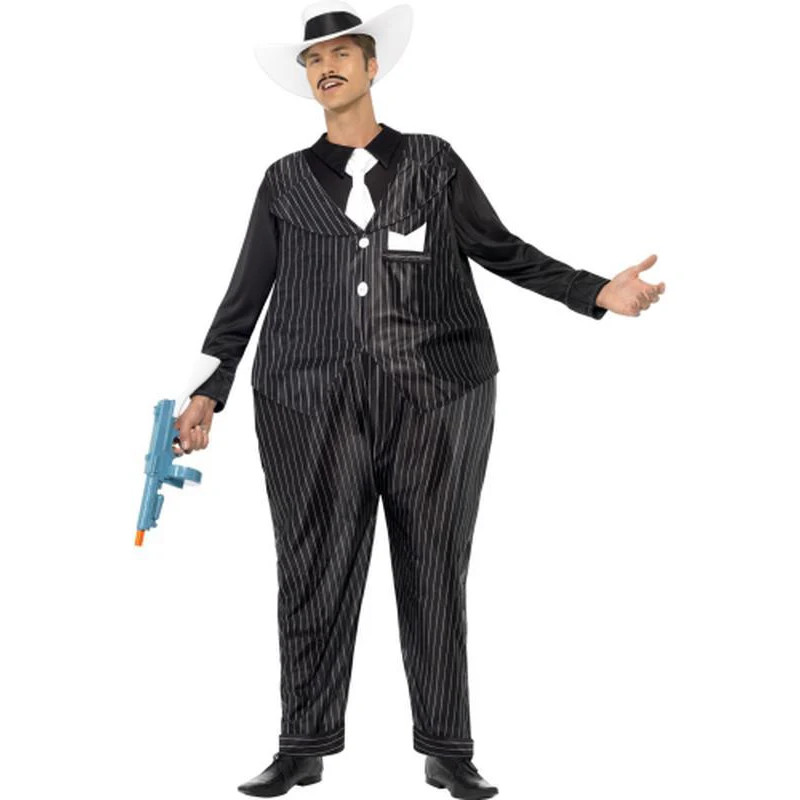 Fat Cat Gangster Adult Costume