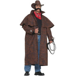 Tex Cowboy Coat Adult Costume