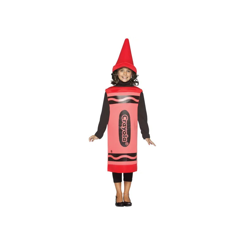 Red Crayon Childrens Costume