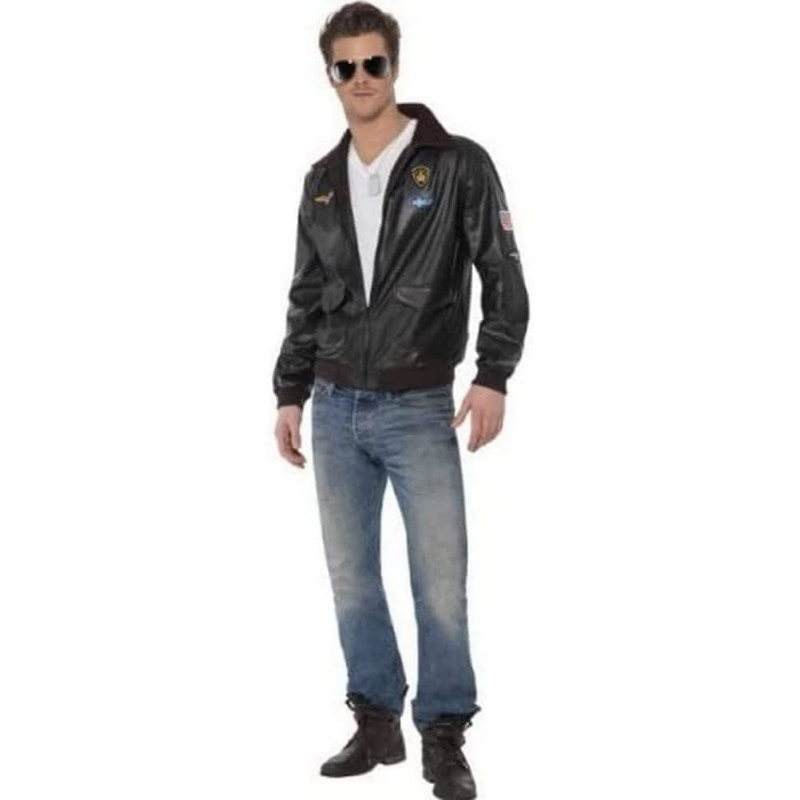 Top Gun Bomber Jacket Adult Costume