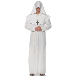 White Friar Adult Costume