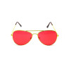 Aviator Glasses Red