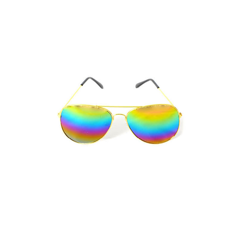 Rainbow Aviator Glasses