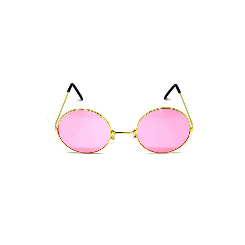 John Lennon Pink Glasses