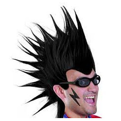 Black Mohawk Wig