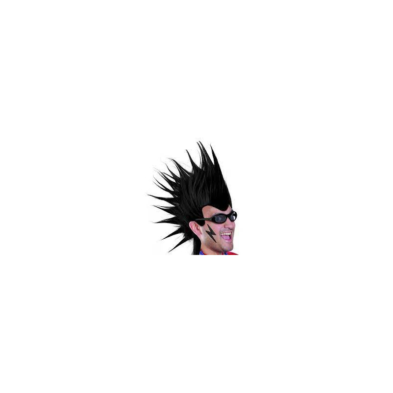 Black Mohawk Wig