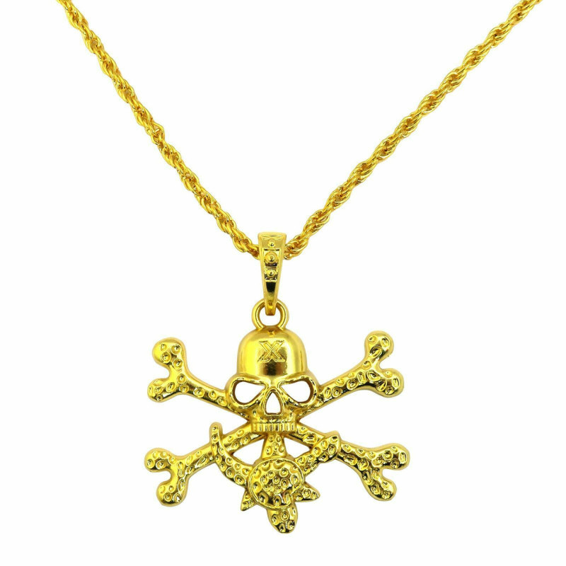 Pirate Skull & Crossbone Necklace