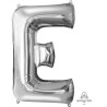 Anagram 34" Foil Silver Letter E