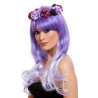 Day of the Dead Glam Purple Wig