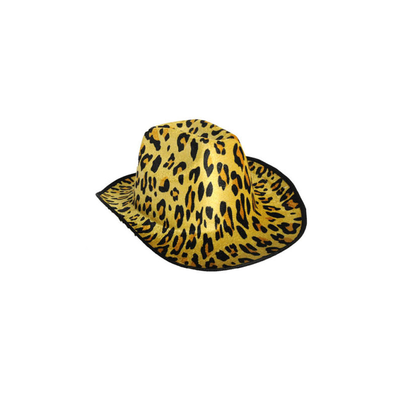 Leopard Print Cowboy Hat