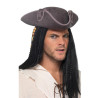 Grey Tricorn Hat