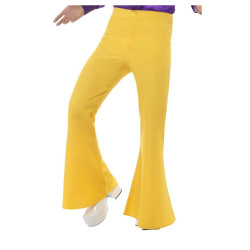 Disco Flare Yellow Pants Adult Costume