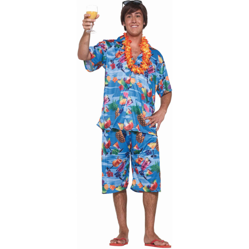 Happy Hour Luau Adult Costume