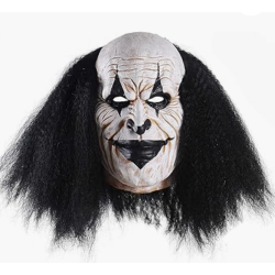 Black Evil Clown Mask