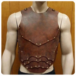 Brown Studded Medieval...