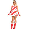 Miss Candy Cane Adult Costume