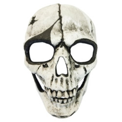 White Black Skull Mask