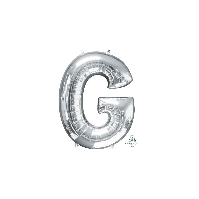 Anagram 34" Foil Silver Letter G