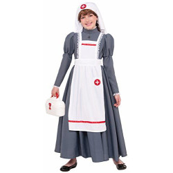 Vintage Nurse Children Costume