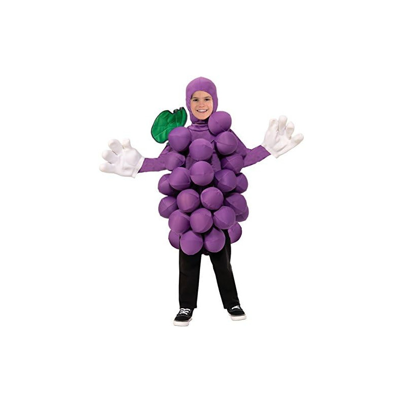 Purple Grapes Children Costume