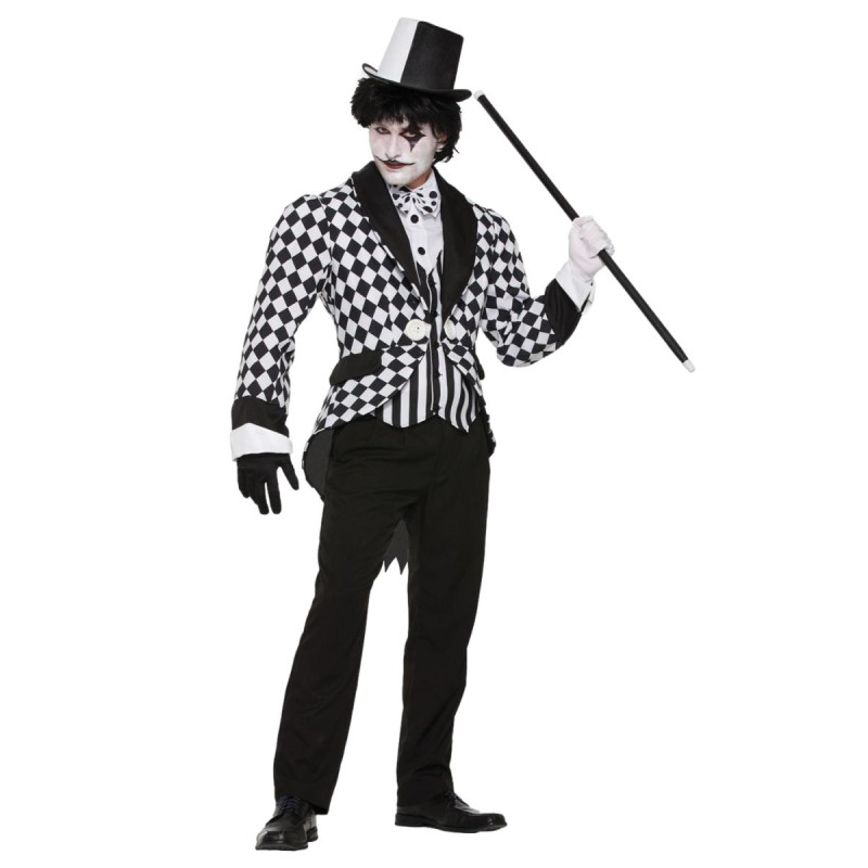 Harlequin Tailcoat Adult Costume