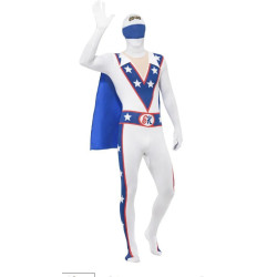 Evil Knievel Skin Suit  Adult Costume