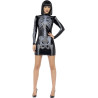 Fever Miss Skeleton Dress Adult Costume