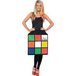 Rubiks Cube Dress Adult Costume