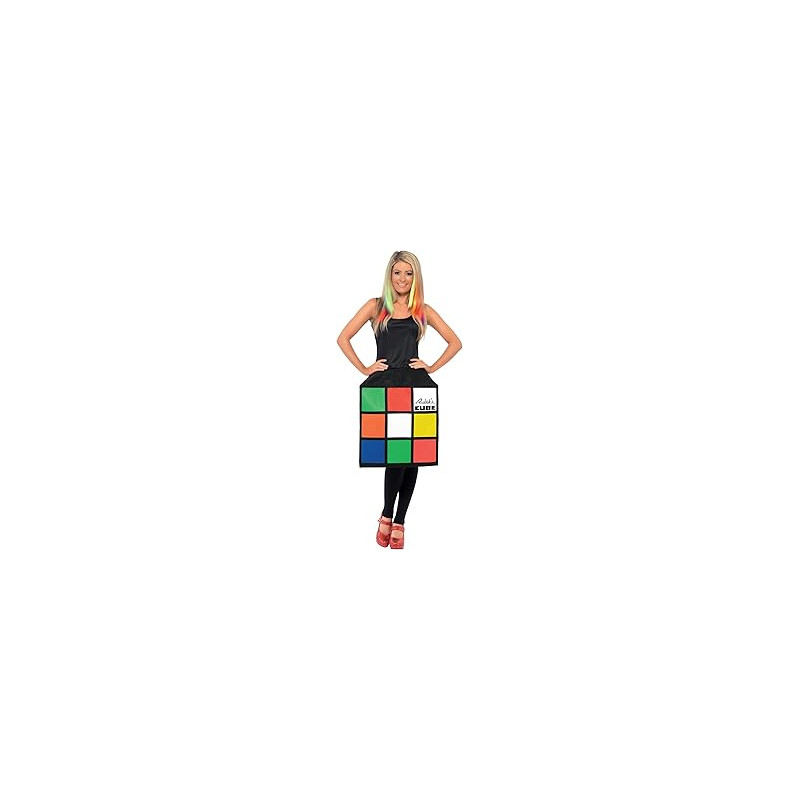 Rubiks Cube Dress Adult Costume