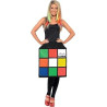 Rubiks Cube Dress Adult Costume