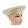 French Beret White