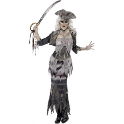 Ghoulina Zombie Pirate Adult Costume