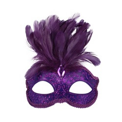 Purple Daniella Eye Mask