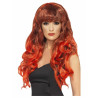 Siren Black & Red Wig