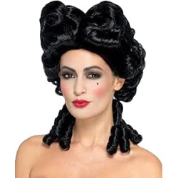 Gothic Baroque Wig Black