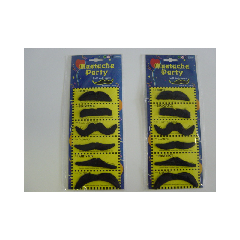 Moustache 6 Pack