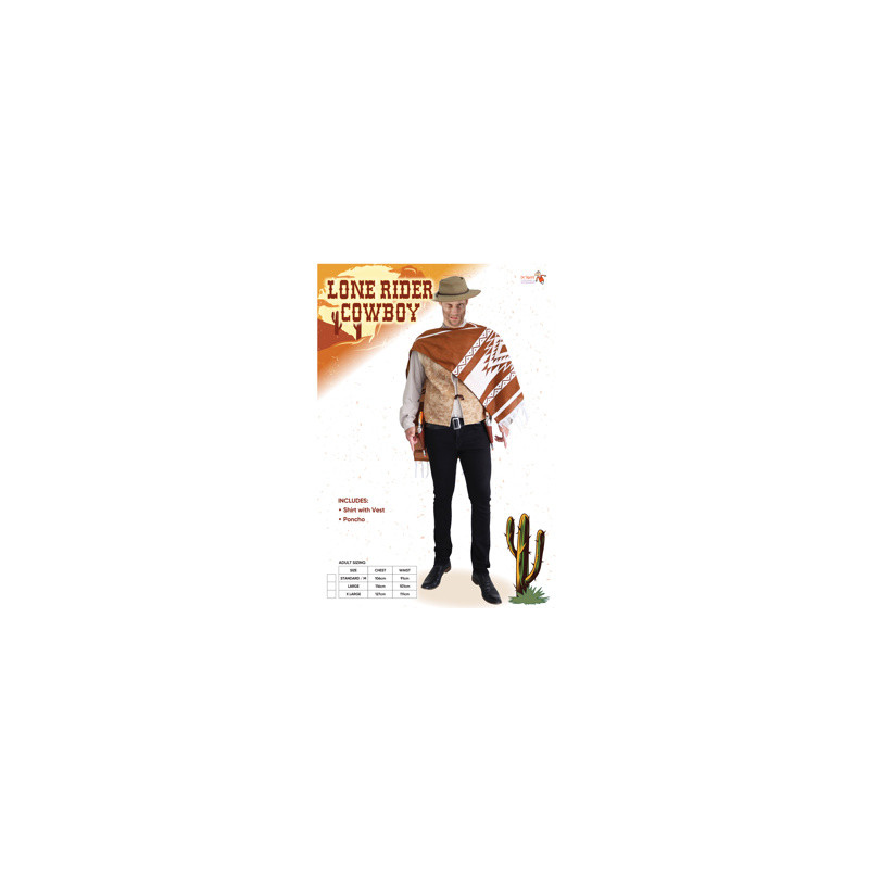 Lonerider Cowboy Adult Costume