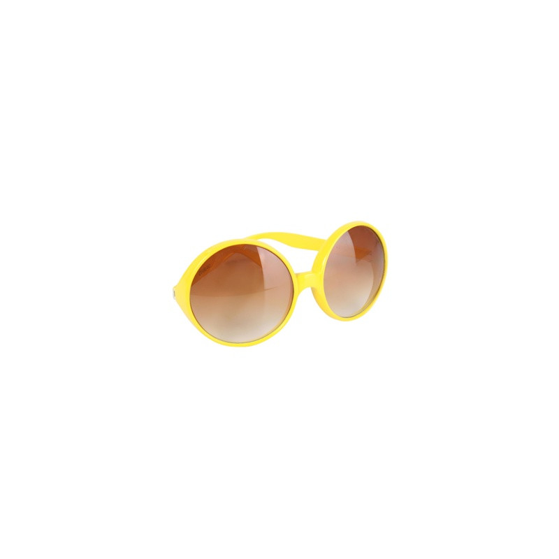 Yellow Hippy Glasses