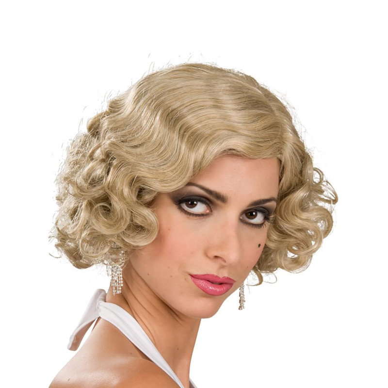 Blonde Flapper Wig