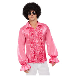 Ruffled Pink Adult Shirt