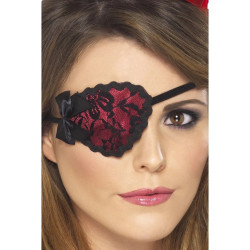 Pirate Red Eyepatch